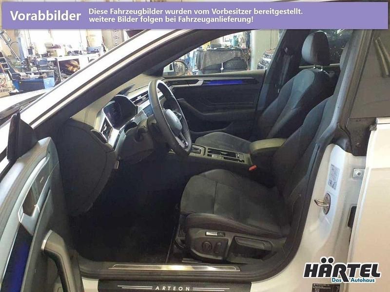 Gebraucht VW Arteon R-line 200 PS (147 kW) 2020 Oryxweiß perleffekt (white), pearl effect Kombi