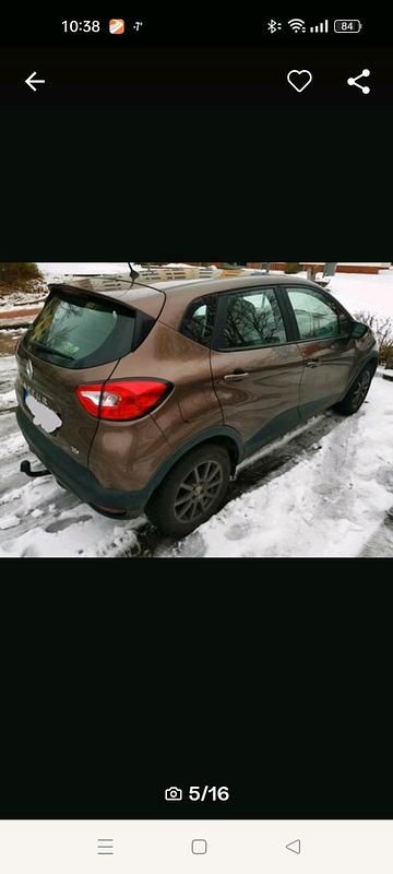 Gebraucht Renault Captur 90 PS (66 kW) 2014 Braun SUV