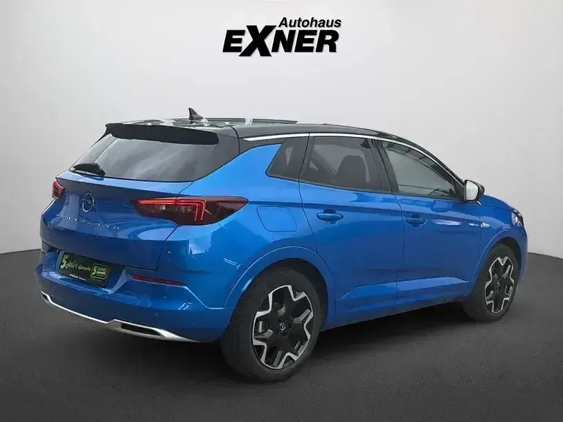 Gebraucht Opel Grandland X Elegance 131 PS (96 kW) 2023 Vertico blau / dach schwarz SUV