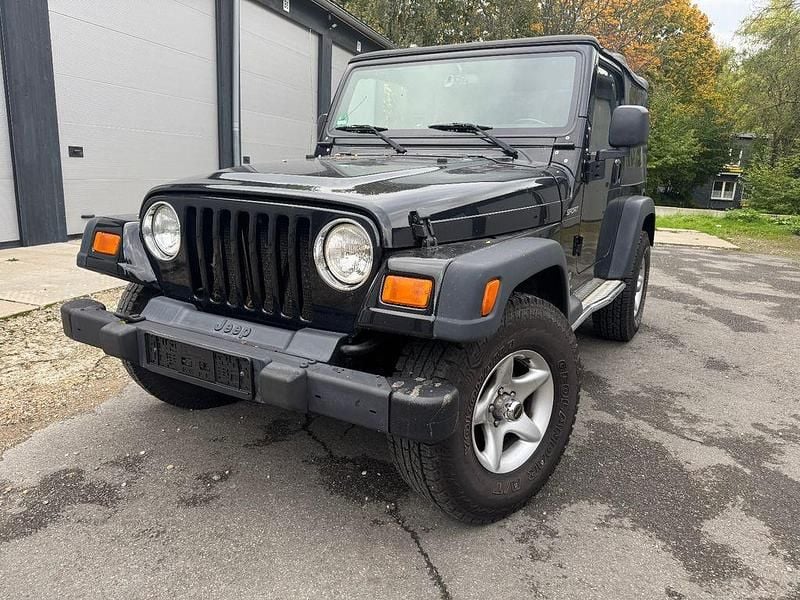 Schwarz Gebraucht 2006 Jeep Wrangler Sport SUV | 17.900 € (Superpreis) - Bild 1/4