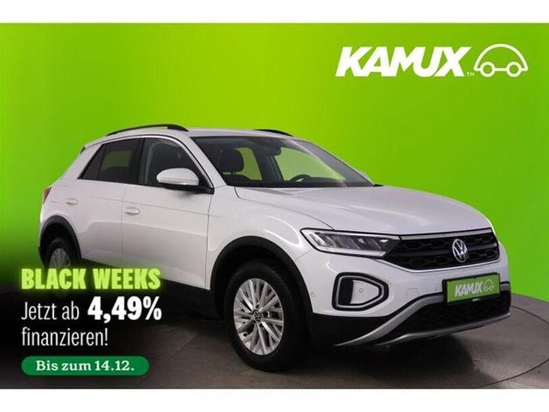 Weiß Gebraucht 2025 VW T-Roc Life SUV | 19.945 € (Superpreis) - Bild 1/3