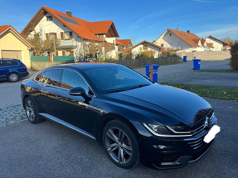 Schwarz Gebraucht 2018 VW Arteon R-line Limousine | 16.300 € (Guter Preis) - Bild 1/4