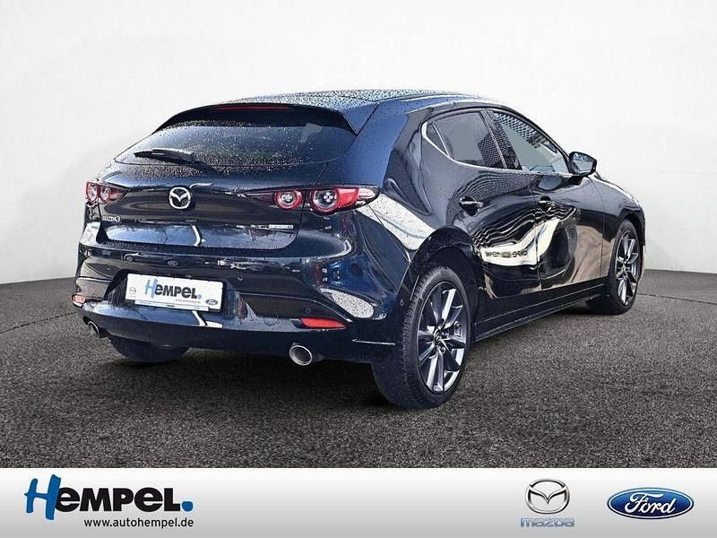 Gebraucht Mazda 3 Selection 179 PS (131 kW) 2021 Schwarz / jet black Limousine