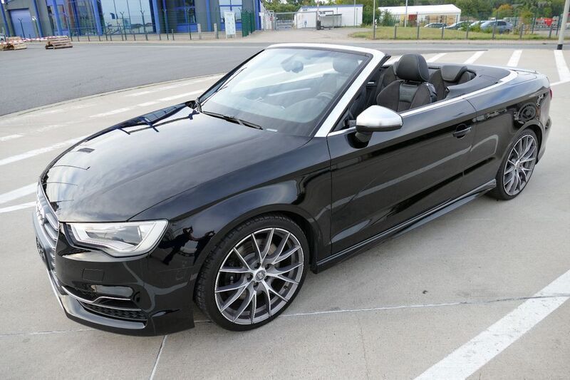 Schwarz Gebraucht 2014 Audi S3 Cabriolet Sport Cabrio | 28.990 € - Bild 1/4