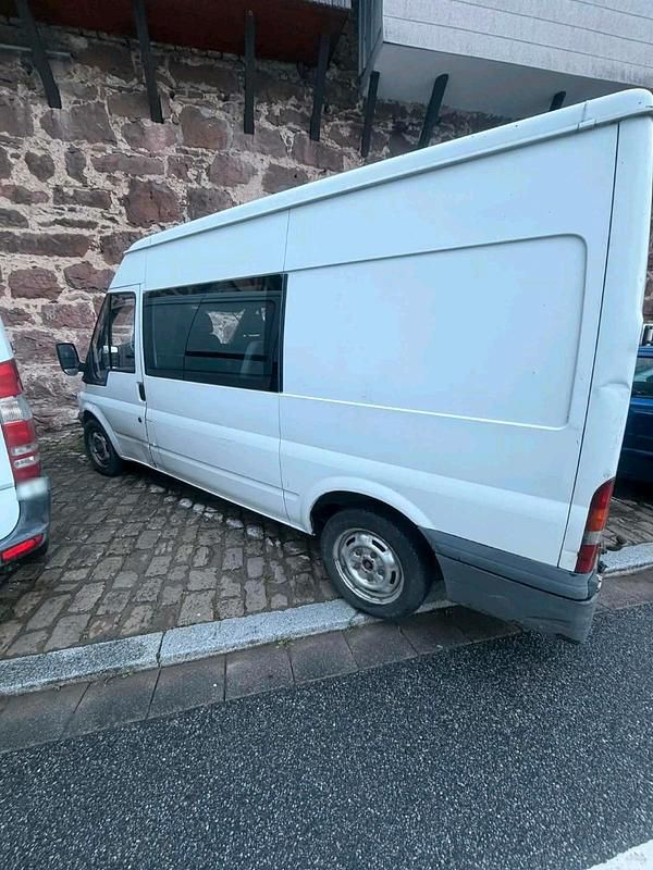 Gebraucht Ford Transit 101 PS (74 kW) 2001 Weiß Van / Kleinbus