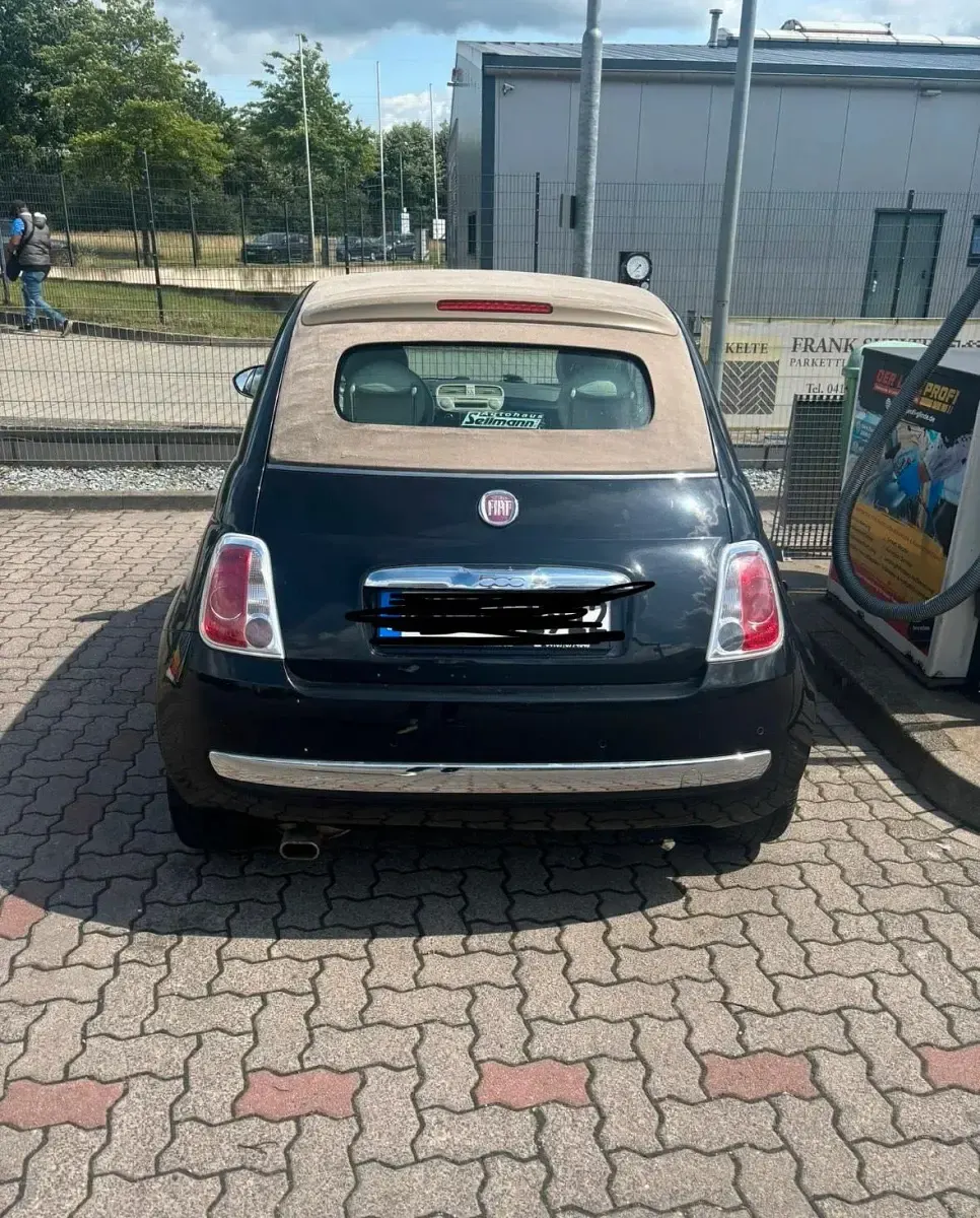 Gebraucht Fiat 500 69 PS (50 kW) 2010 Schwarz Cabrio