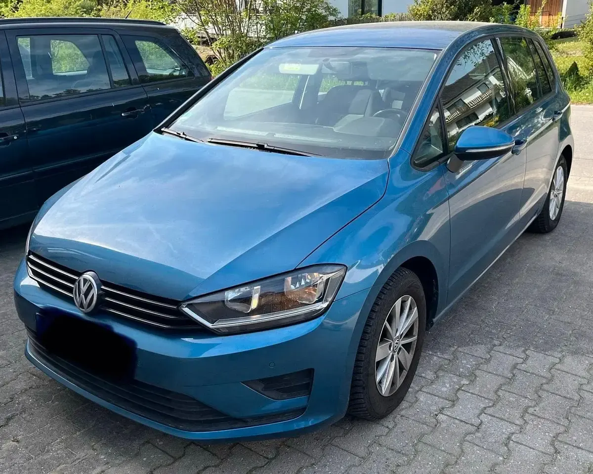 Gebraucht VW Golf VII 110 PS (80 kW) 2017 Blau Kleinwagen