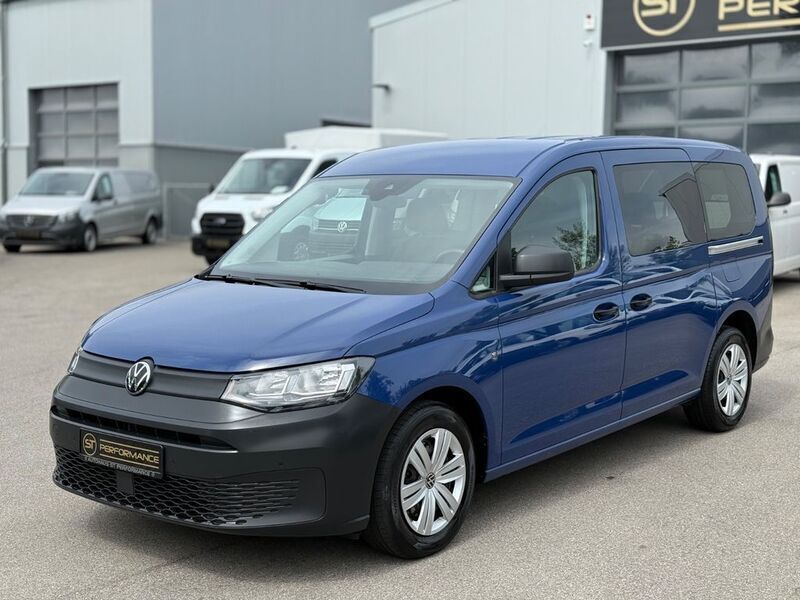 Blau Gebraucht 2022 VW Caddy Maxi Van / Kleinbus | 25.990 € (Fairer Preis) - Bild 1/4