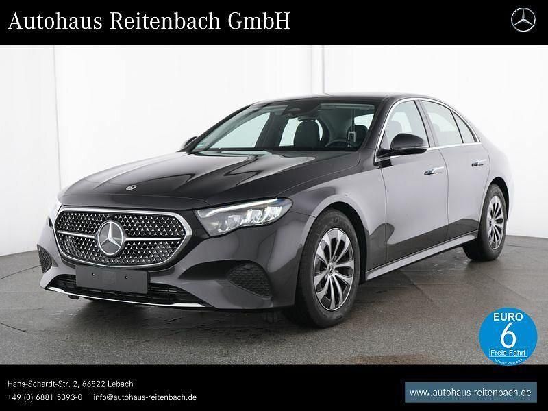 Lack graphitgrau Gebraucht 2024 Mercedes E220 Avantgarde Limousine | 47.849 € (Superpreis) - Bild 1/4
