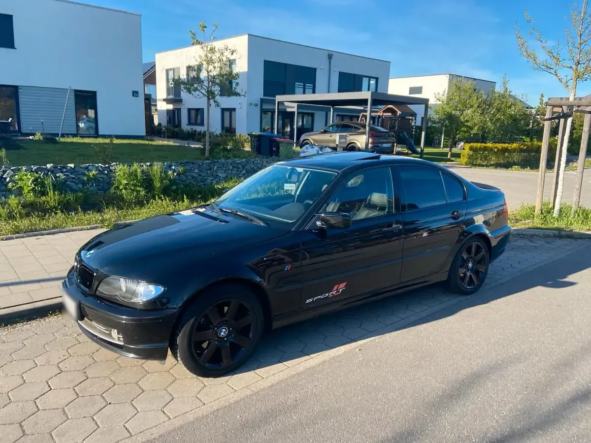 Usata BMW 320 150 CV (110 kW) 2003 Nero Berlina