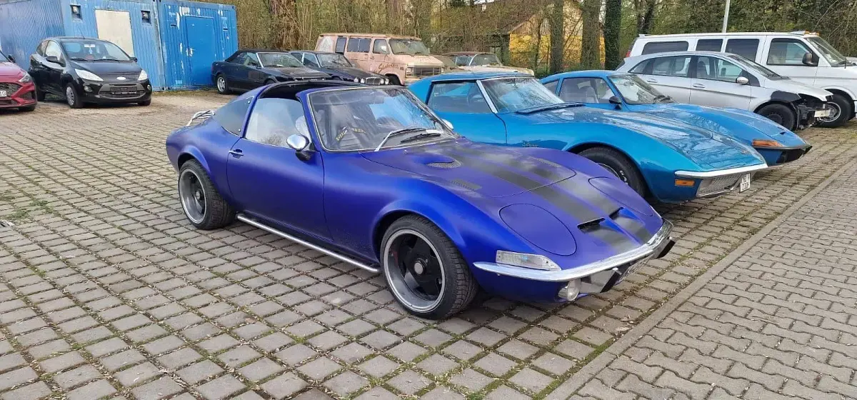 Gebraucht Opel GT 179 PS (131 kW) 1971 Violett Coupé