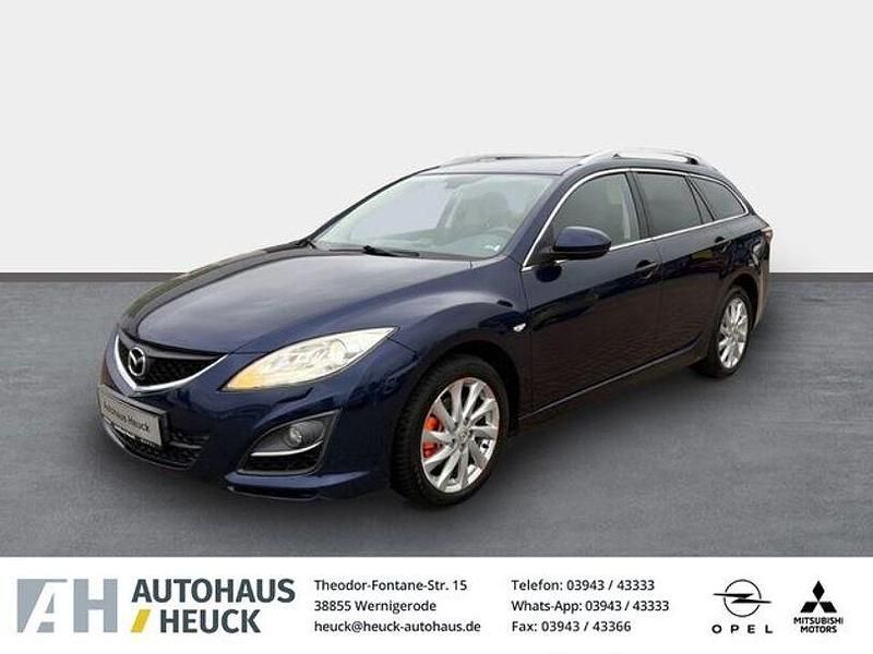 Blau Gebraucht 2012 Mazda 6 Edition Kombi | 6.950 € (Fairer Preis) - Bild 1/4