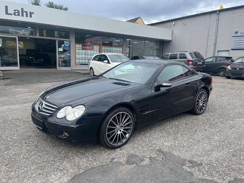 Gebraucht Mercedes SL500 306 PS (225 kW) 2003 Silber Cabrio