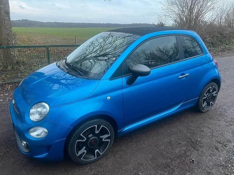 Blau Gebraucht 2016 Fiat 500 S Cabrio | 6.700 € (Guter Preis) - Bild 1/4