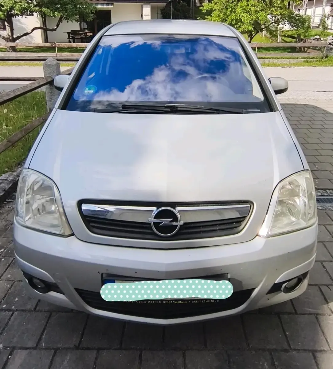 Używany Opel Meriva 105 KM (77 kW) 2009 Srebrny Minivan