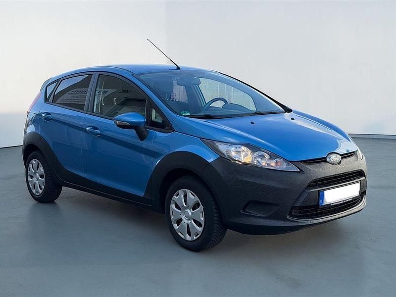Gebraucht Ford Fiesta Trend 60 PS (44 kW) 2009 Blau Kleinwagen