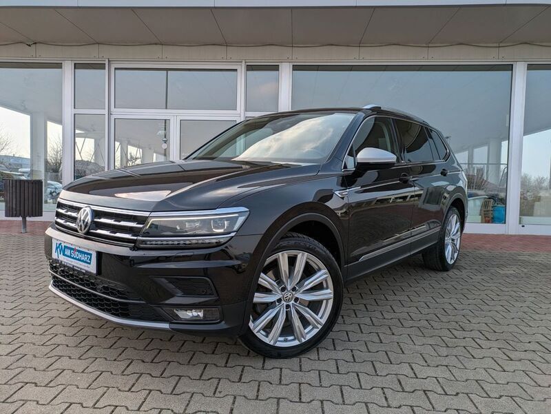 Schwarz Gebraucht 2018 VW Tiguan Allspace Comfortline SUV | 21.970 € (Superpreis) - Bild 1/4