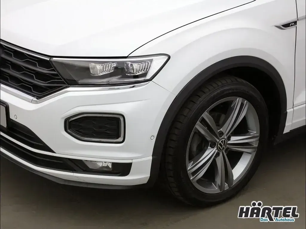 Gebraucht VW T-Roc Cabriolet R-line 150 PS (110 kW) 2021 Pure white, solid Cabrio