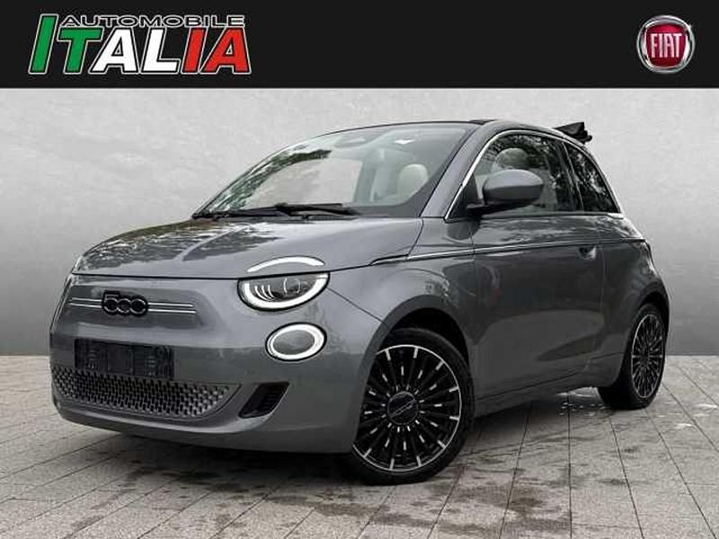 Grau Gebraucht 2022 Fiat 500e La Prima Kleinwagen | 23.190 € (Teuer) - Bild 1/1