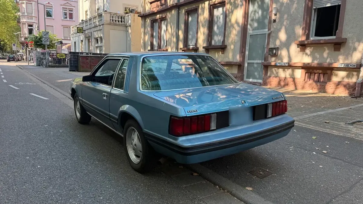 Gebraucht Ford Mustang 98 PS (72 kW) 1980 Blau Coupé