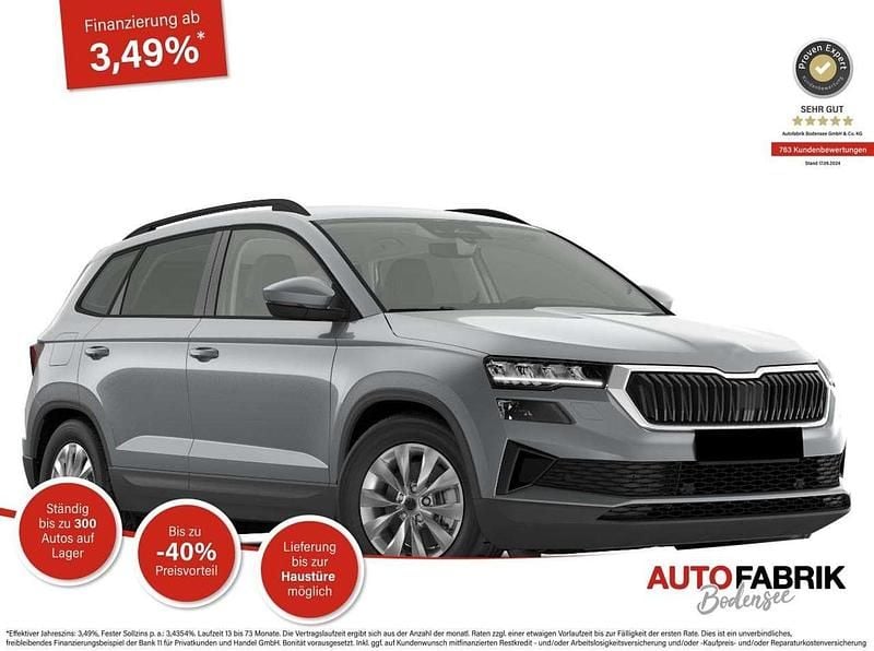 Neu Skoda Karoq Selection 150 PS (110 kW) 2026 Stahlgrau uni SUV