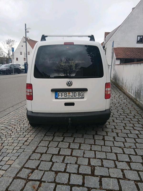 Gebraucht VW Caddy 75 PS (55 kW) 2014 Weiß Van / Kleinbus