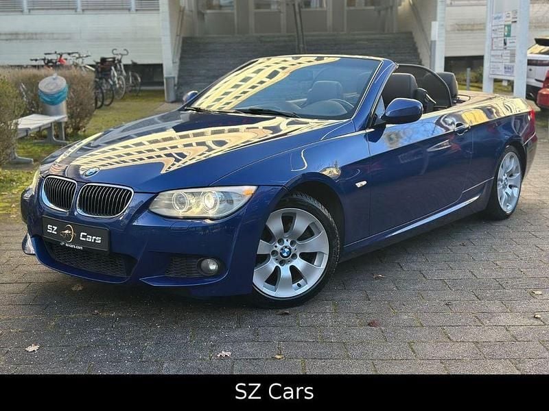 Blau Gebraucht 2013 BMW 330 Cabriolet M Sport Cabrio | 9.750 € (Superpreis) - Bild 1/4