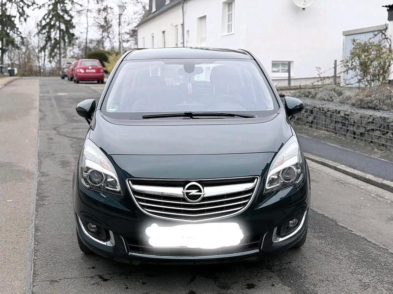 Grün Gebraucht 2013 Opel Meriva Van / Kleinbus | 4.000 € (Guter Preis) - Bild 1/4
