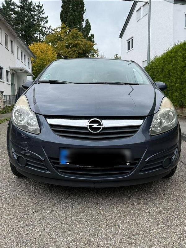 Blau Gebraucht 2010 Opel Corsa Color Edition Kleinwagen | 1.150 € (Superpreis) - Bild 1/4
