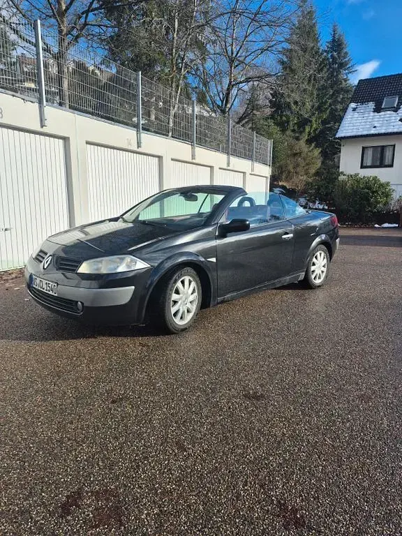 Gebraucht Renault Mégane Cabriolet Dynamique 163 PS (119 kW) 2005 Schwarz Cabrio