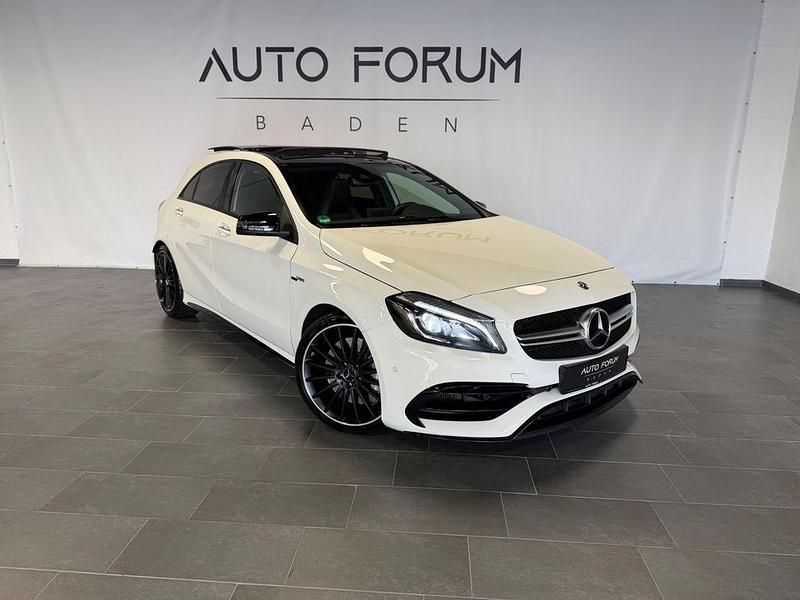 Weiß Gebraucht 2018 Mercedes A45 AMG AMG Limousine | 32.950 € (Etwas zu teuer) - Bild 1/4