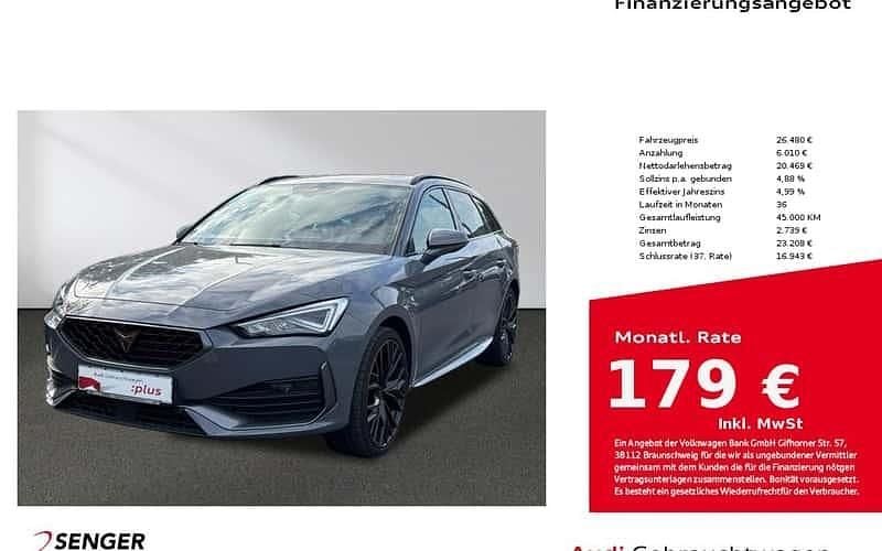 Grau Gebraucht 2021 Cupra Leon Kombi | 26.480 € (Fairer Preis) - Bild 1/4