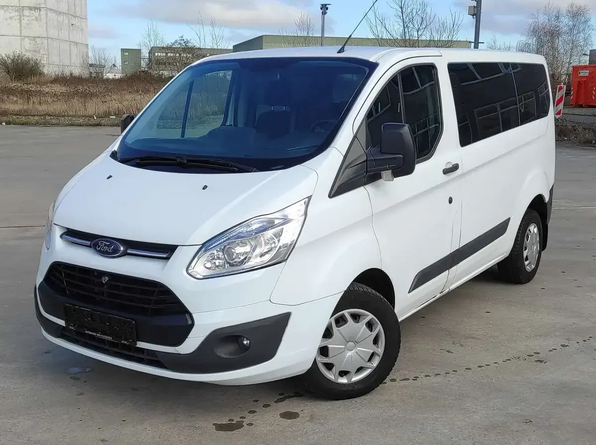 Occasion Ford Transit Custom 101 ch (74 kW) 2016 Blanc Break