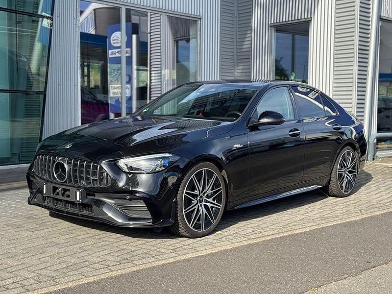 Schwarz Gebraucht 2023 Mercedes C43 AMG AMG Limousine | 64.980 € (Teuer) - Bild 1/4