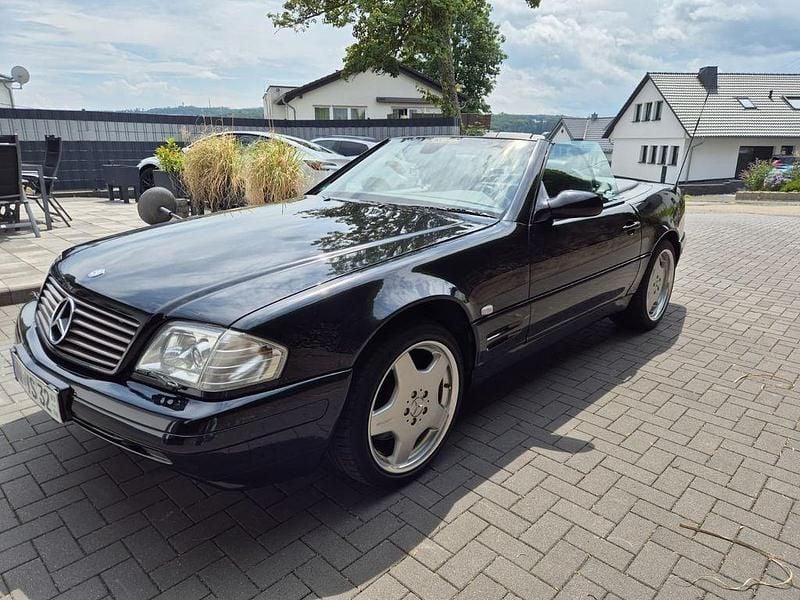 Gebraucht Mercedes SL320 224 PS (164 kW) 1998 Schwarz Cabrio