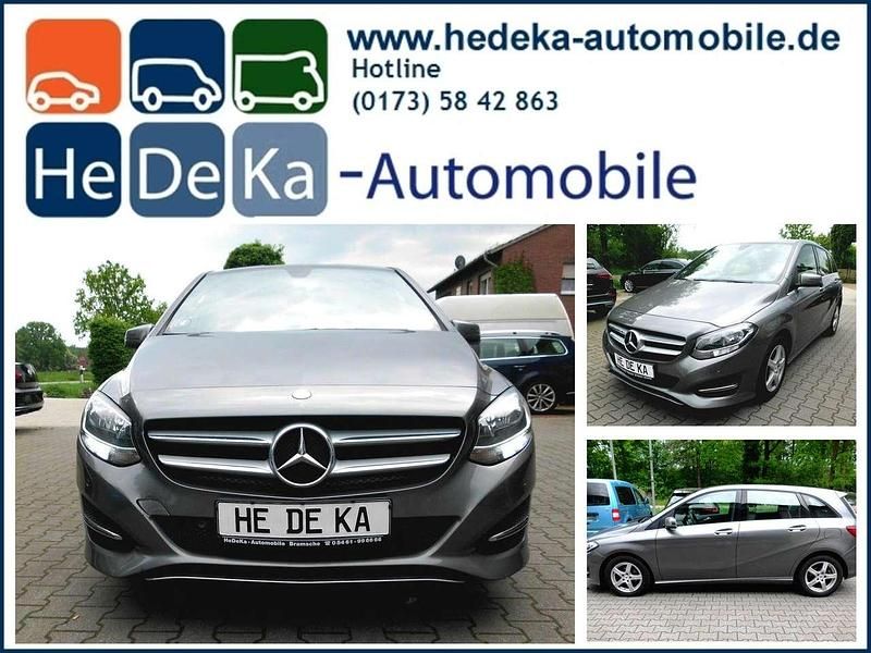 Mountaingrau met. Gebraucht 2016 Mercedes B180 Van / Kleinbus | 10.900 € (Fairer Preis) - Bild 1/4
