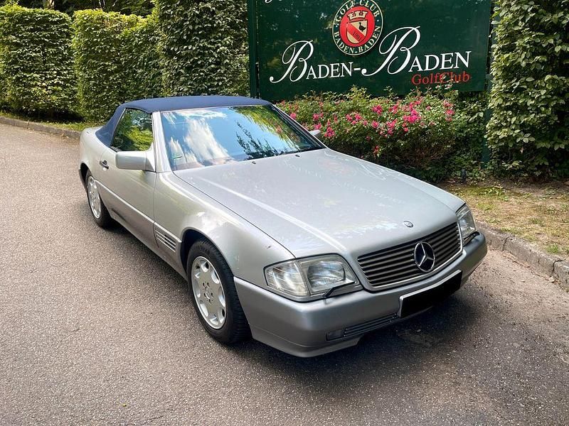 Silber Gebraucht 1993 Mercedes SL500 Cabrio | 34.980 € - Bild 1/4