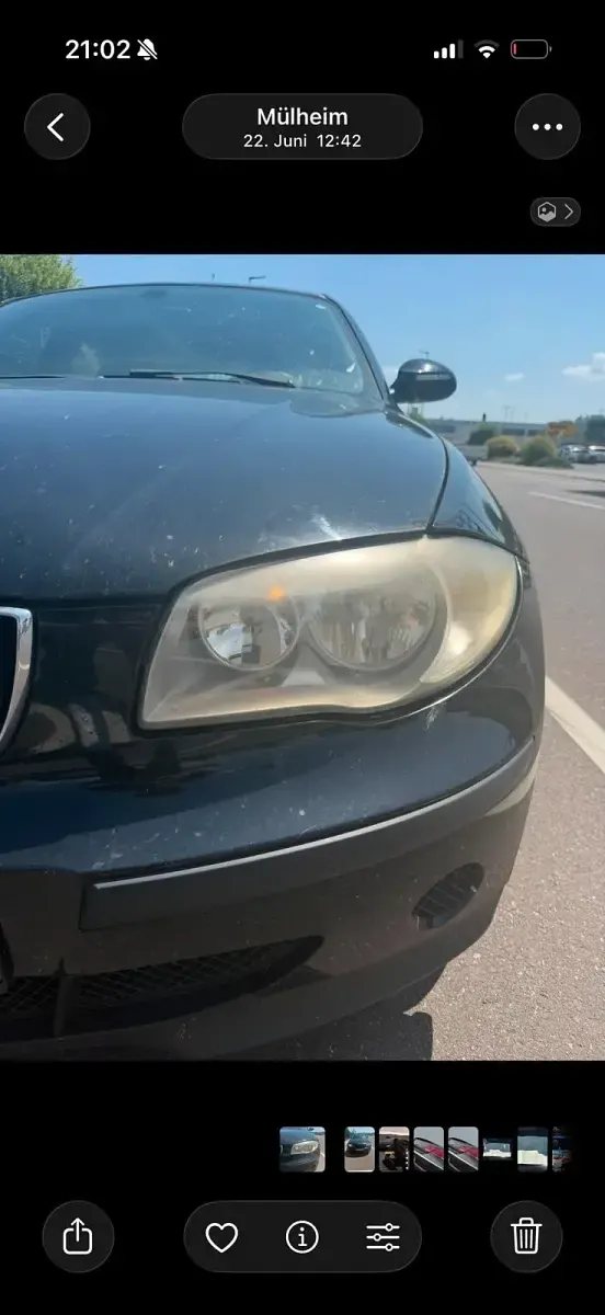 Gebraucht BMW 116 122 PS (89 kW) 2005 Schwarz Kleinwagen
