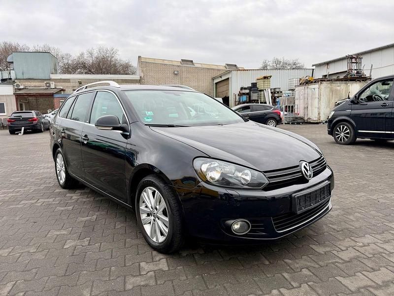 Gebraucht VW Golf VI Style 105 PS (77 kW) 2011 Schwarz Kleinwagen