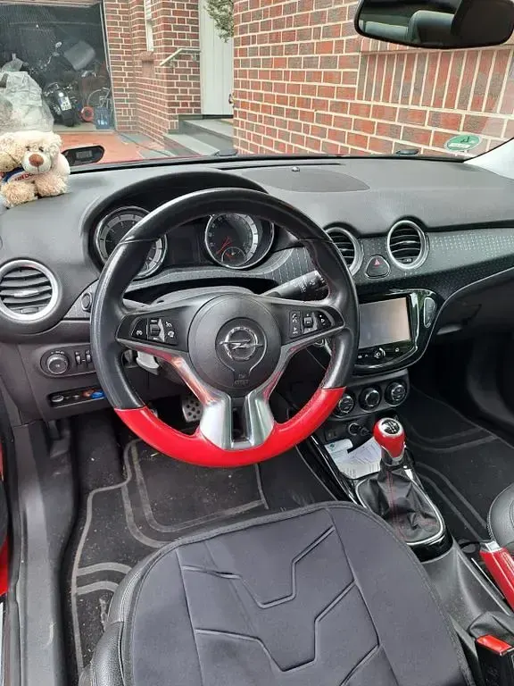 Gebraucht Opel Adam Glam 101 PS (74 kW) 2015 Rot Kleinwagen