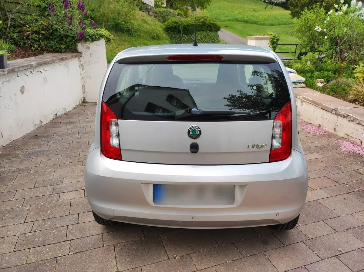 Brugt Skoda Citigo Elegance 60 HK (44 kW) 2012 Sølv Hatchback