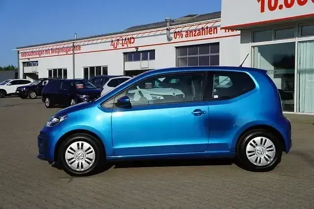Gebraucht VW up! 65 PS (47 kW) 2020 Costa azul metallic Kleinwagen