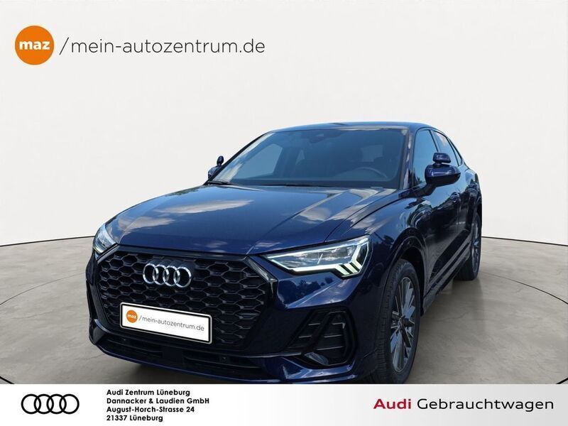 Navarrablau metallic Gebraucht 2023 Audi Q3 Sportback S-Line SUV | 35.920 € (Etwas zu teuer) - Bild 1/4