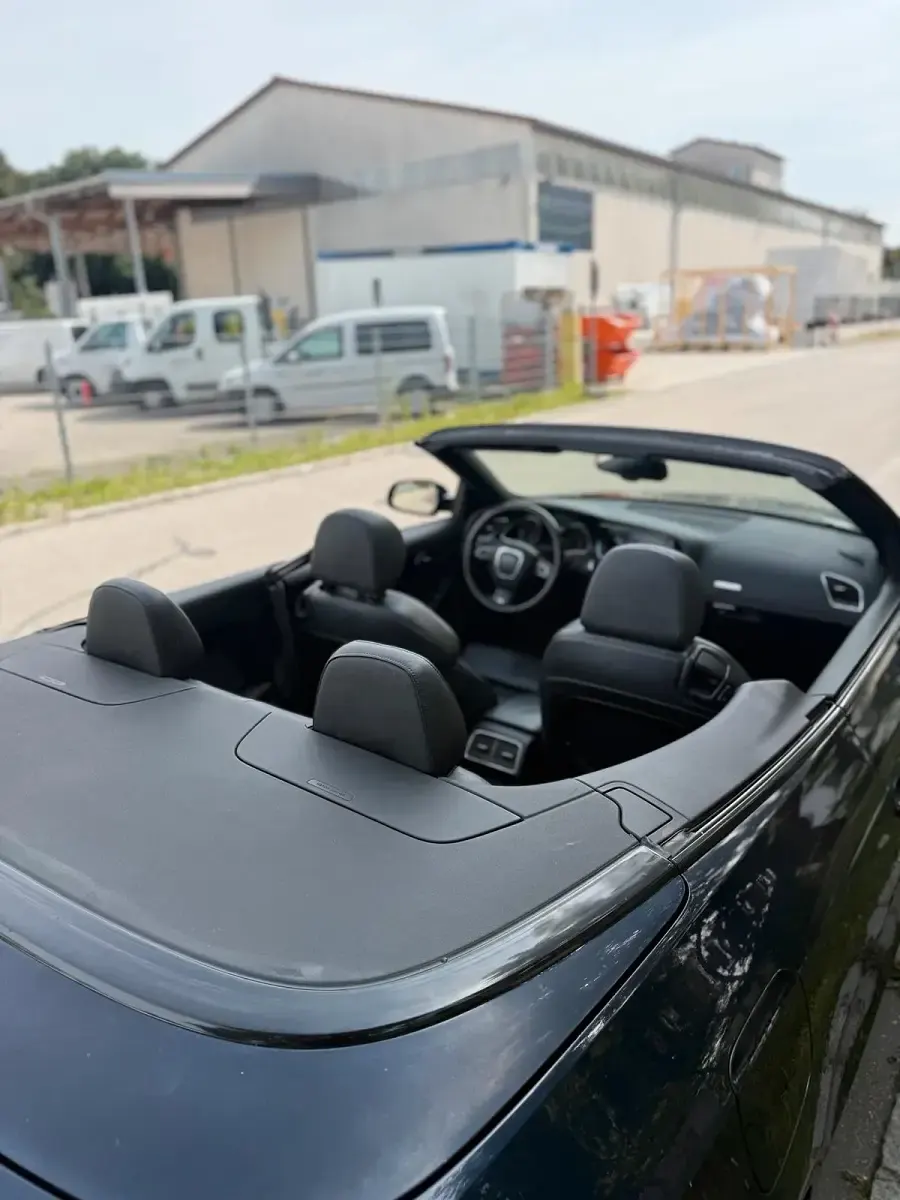 Gebraucht Audi A5 Cabriolet S-Line 239 PS (175 kW) 2009 Blau Cabrio
