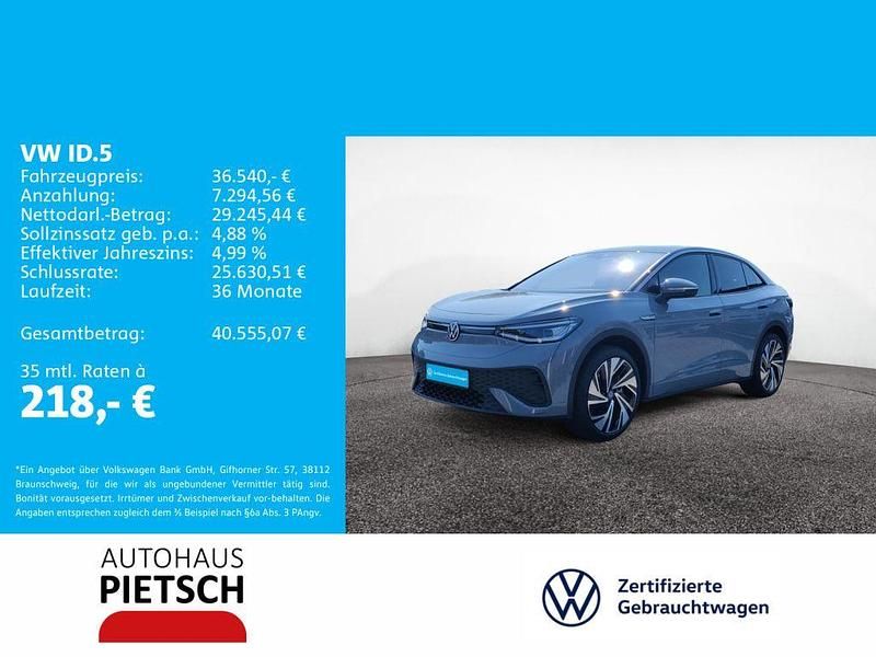 Gebraucht VW ID.5 Pro Performance 150 kW (204 PS) 2023 Grau SUV