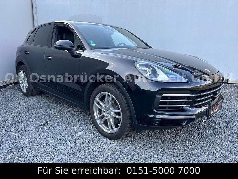 Schwarz Gebraucht 2018 Porsche Cayenne SUV | 43.800 € (Fairer Preis) - Bild 1/3