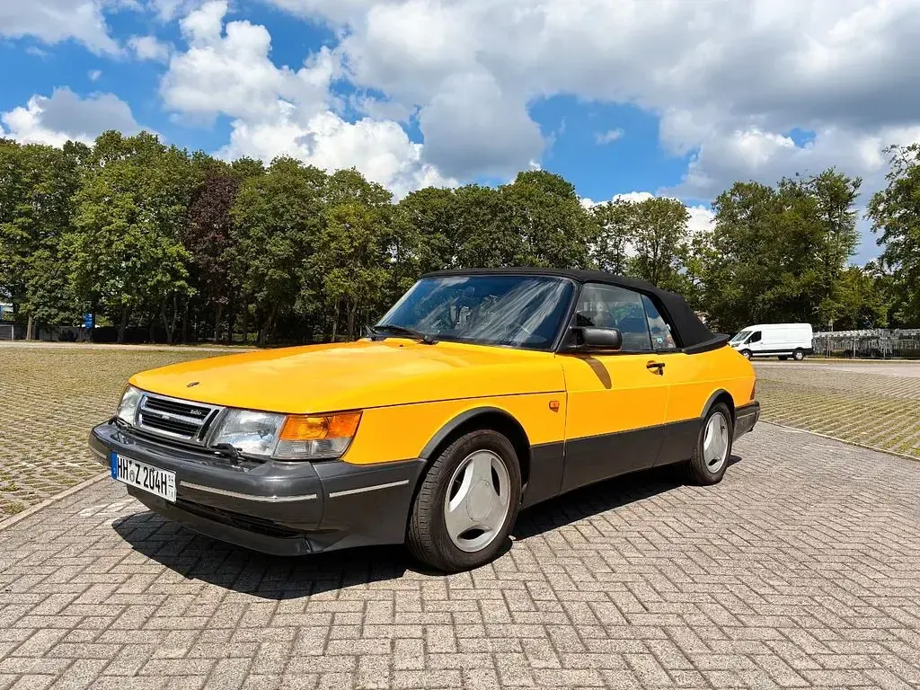 Gebraucht Saab 900 Cabriolet 175 PS (128 kW) 1991 Gelb Cabrio