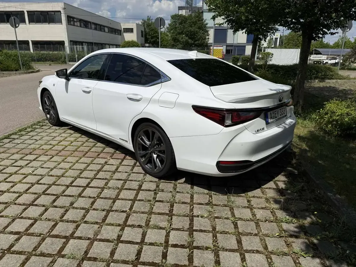 Gebraucht Lexus ES300H Sport Line 218 PS (160 kW) 2019 Weiß Limousine
