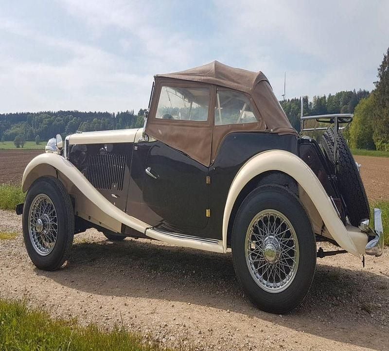 Occasion MG TD 73 ch (53 kW) 1953 Beige Cabriolet