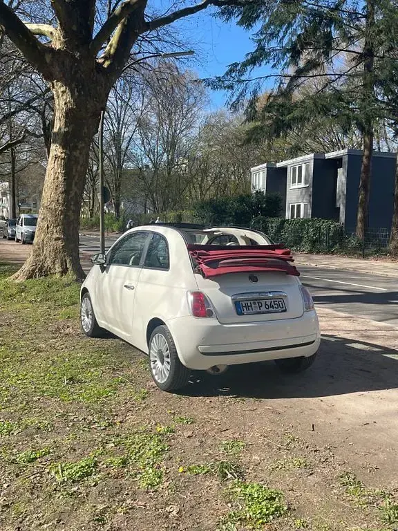 Gebraucht Fiat 500C Pop Star 69 PS (50 kW) 2011 Weiß Cabrio